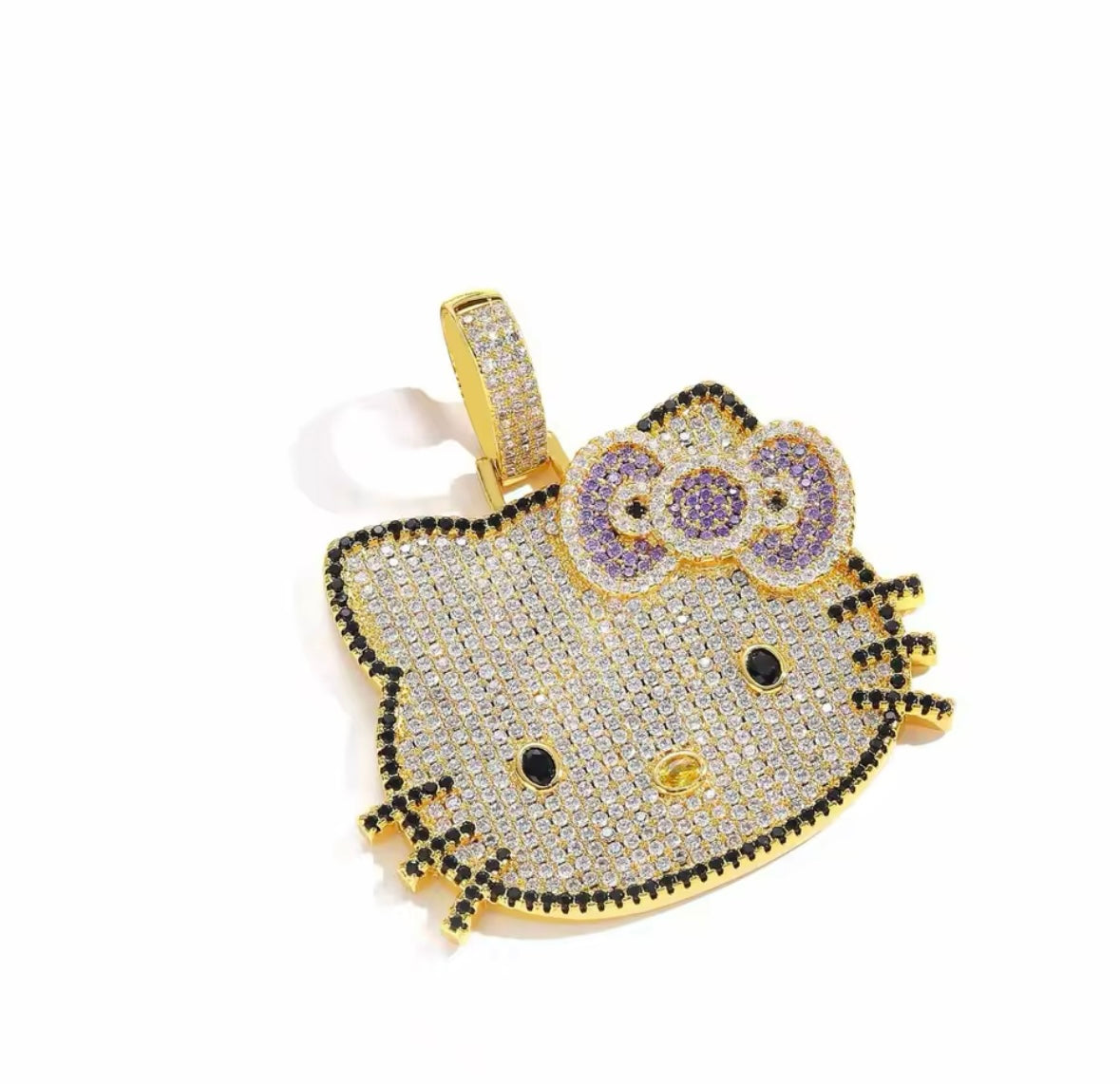 Mini hello Kitty pendant necklace