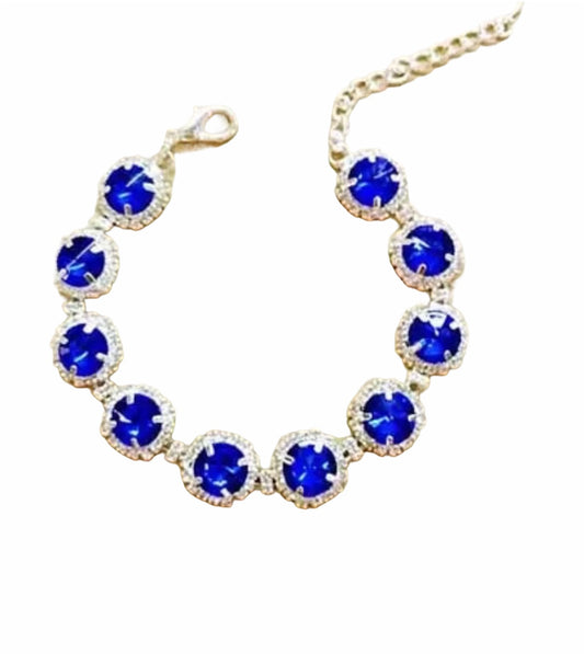 Royal Blue Pet Necklace